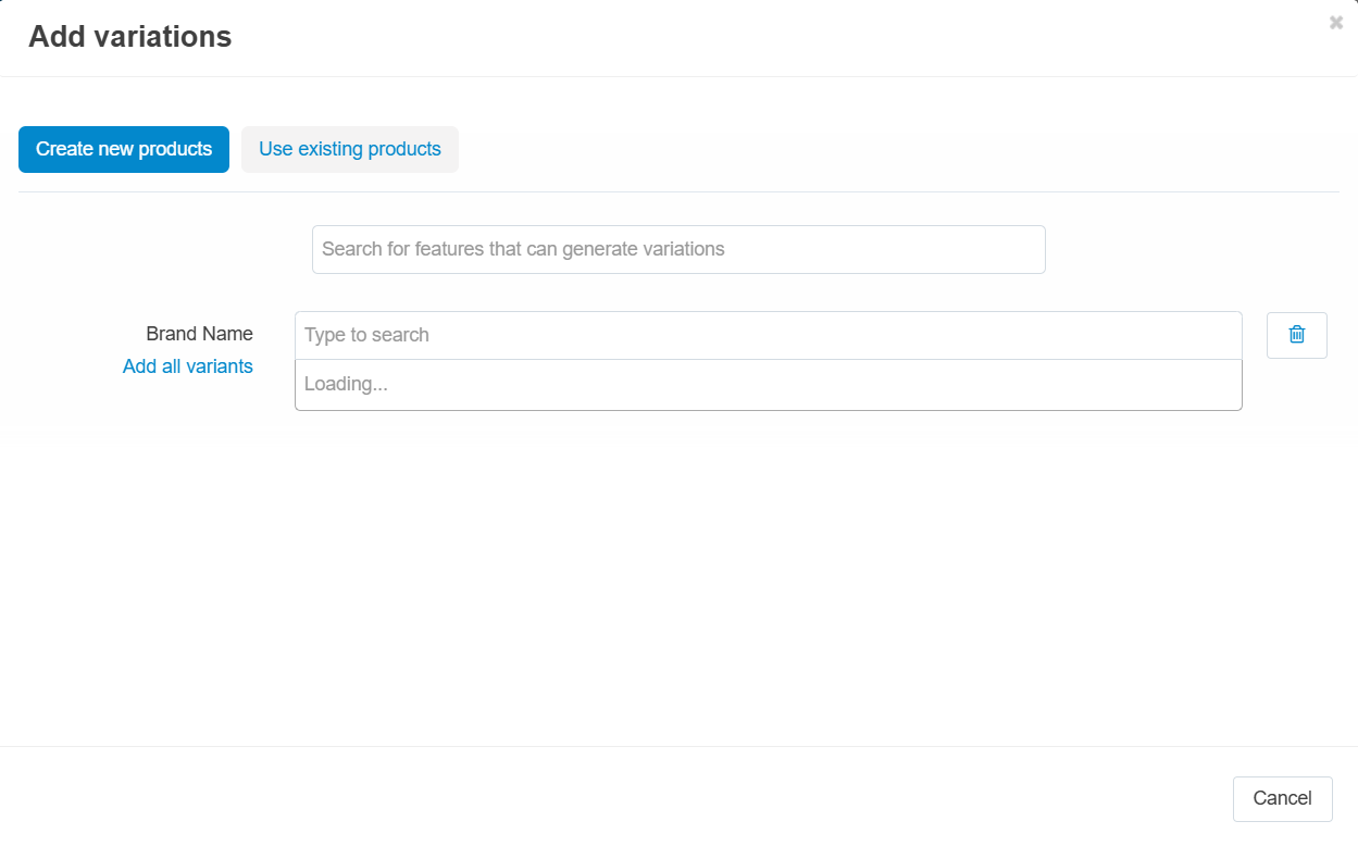 add variations